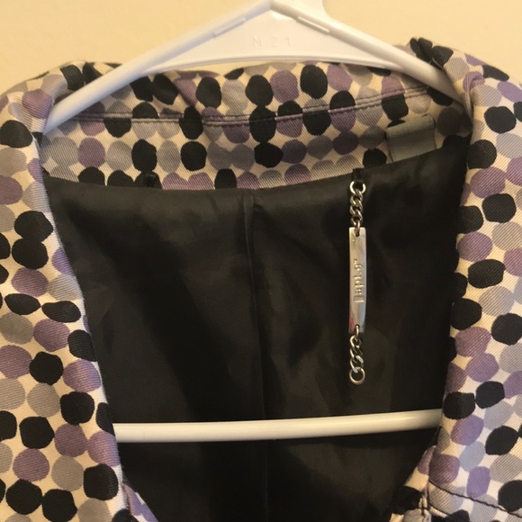 Like New Apt 9 XL Polka Dot Fall Long Jacket - Picture 2 of 2